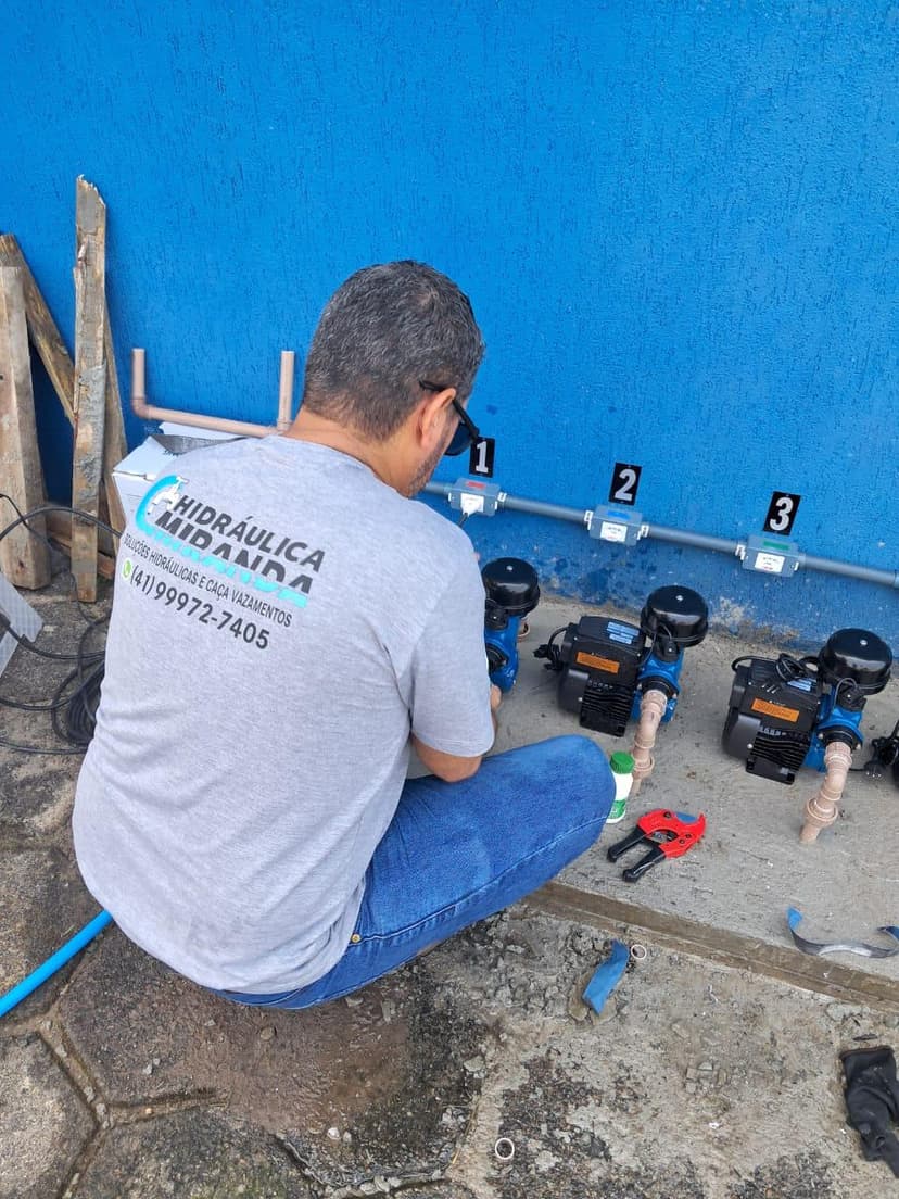 Trabalho de encanador por Miranda