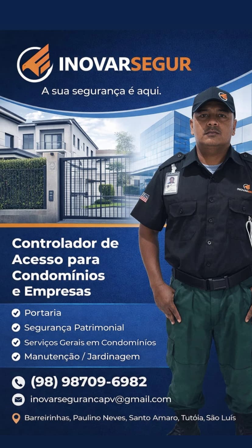 Trabalho de vigia por INOVARSEGUR SERVIÇOS DE SEGURANÇA