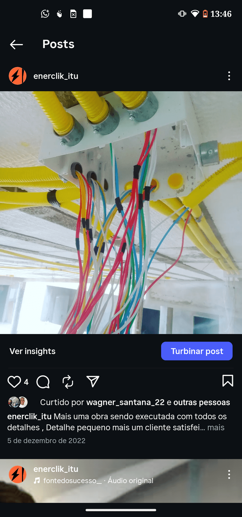 Trabalho de eletricista por Jeferson Rodrigo da Silva